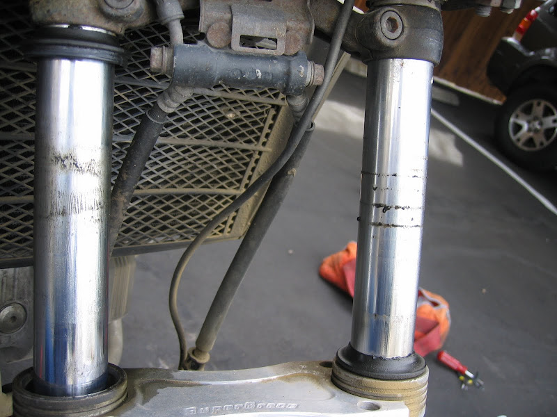 Fork Seal repairs Adventure Rider